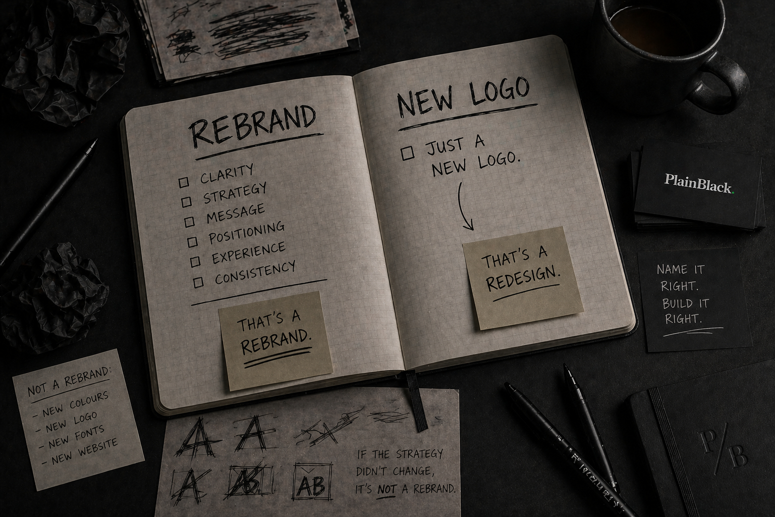 Stop Calling It a Rebrand When You Just Changed Your Logo