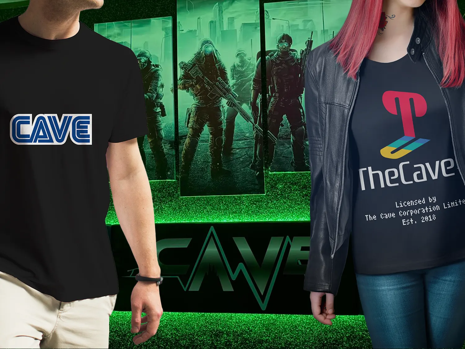 The Cave New Zealand brand identity and creative direction